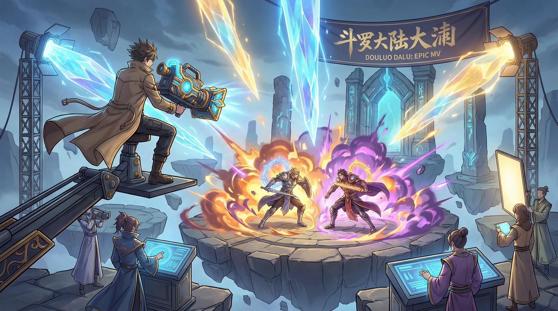 高清动漫MV拍摄